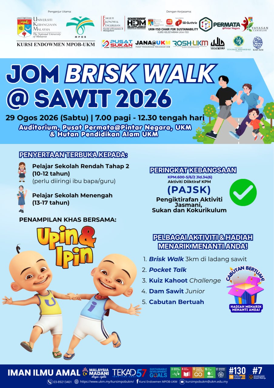 JOM BRISK WALK @ SAWIT 2026'